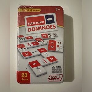 Junior Learning Subtraction Dominoes New and sealed
